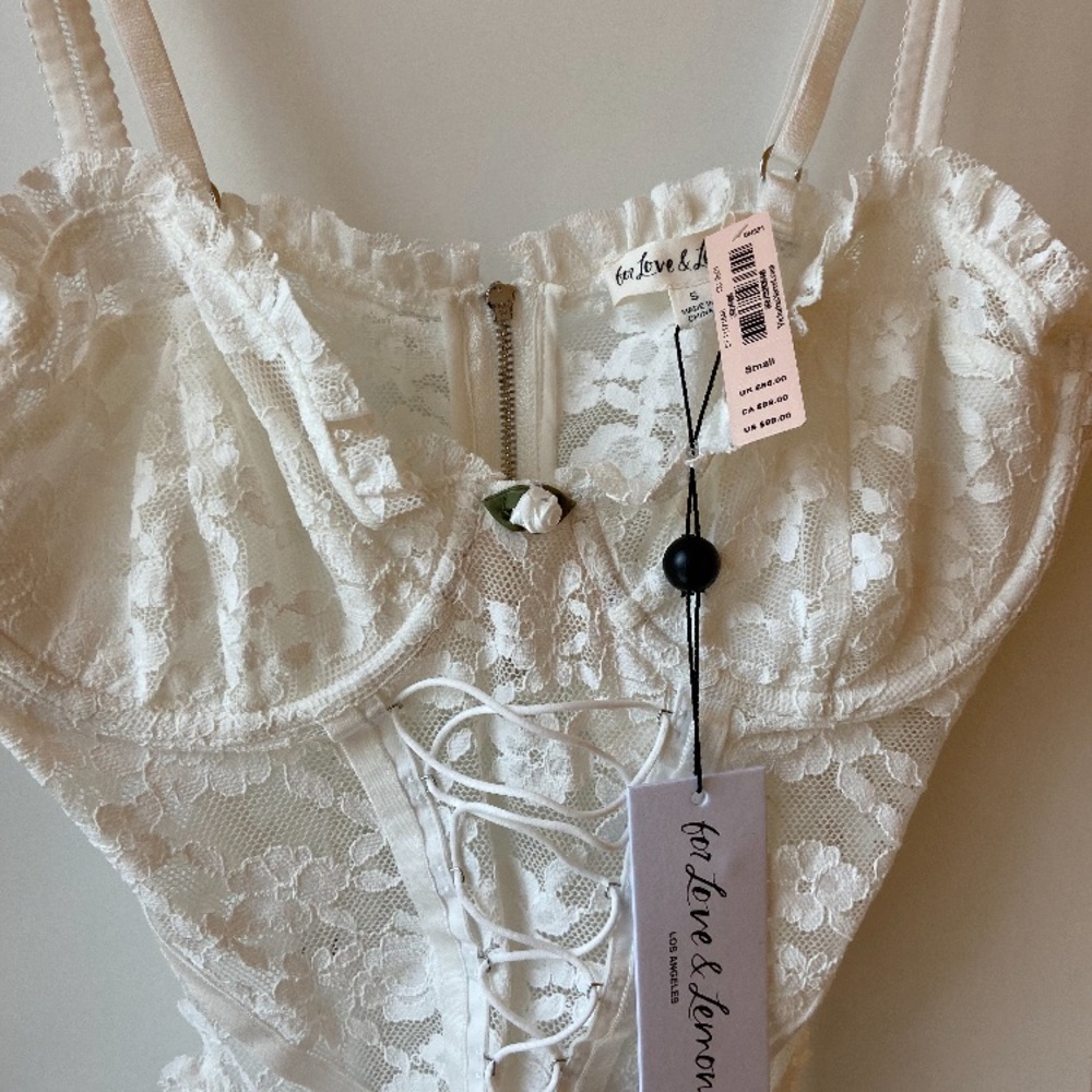 For love and lemons corset bustier top